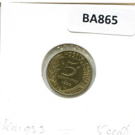 5 CENTIMES 1983 FRANKREICH FRANCE Französisch Münze #BA865.D.A - 5 Centimes