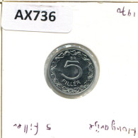 5 FILLER 1970 HUNGARY Coin #AX736.U.A - Hongrie