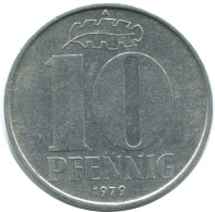 10 PFENNIG 1979 A DDR EAST DEUTSCHLAND Münze GERMANY #AE103.D.A - 10 Pfennig
