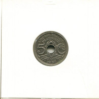 5 CENTIMES 1937 FRANKREICH FRANCE Französisch Münze #AK712.D.A - 5 Centimes