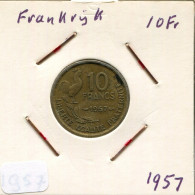 10 FRANCS 1957 FRANCE Pièce Française #AM660.F.A - 10 Francs
