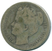 1/4 GULDEN 1900 CURACAO Netherlands SILVER Colonial Coin #NL10505.4.U.A - Curaçao