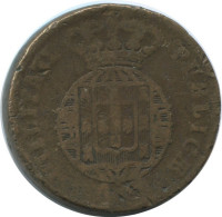 40 REIS 1823 PORTUGAL Pièce JuanVI9 #AE771.16.F.A - Portogallo