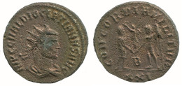 DIOCLETIAN ANTONINIANUS Cyzicus B/xxi AD306 Concord 3.4g/22mm #NNN1729.18.F.A - The Tetrarchy (284 AD Tot 307 AD)