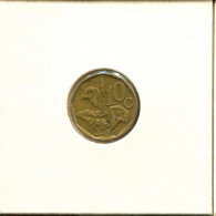 10 CENTS 1991 SOUTH AFRICA Coin #AT137.U.A - Afrique Du Sud
