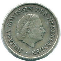 1/4 GULDEN 1956 ANTILLAS NEERLANDESAS PLATA Colonial Moneda #NL10925.4.E.A - Antillas Neerlandesas