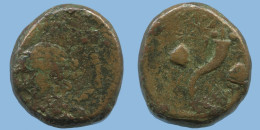 ALEXANDER CORNUCOPIA BRONZE Antike GRIECHISCHE Münze 10g/21mm #AF839.12.D.A - Greek
