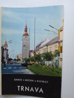 D203055   Czechoslovakia - Tourism Brochure - Slovakia  - TRNAVA      Ca 1960 - Tourism Brochures