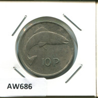 10 DRACHMES 1980 GRECIA GREECE Moneda #AW686.E.A - Griekenland