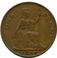 PENNY 1944 UK GREAT BRITAIN Coin #AZ756.U.A - D. 1 Penny