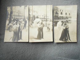 3 Cpa Romantiques Charles Scolik Venise Venezia  Venedig 1904 - Scolik, Charles
