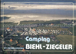72583873 St Peter-Ording Fliegeraufnahme Mit Camping Biel-Ziegeler St. Peter-Ord - St. Peter-Ording
