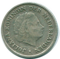 1/10 GULDEN 1957 NIEDERLÄNDISCHE ANTILLEN SILBER Koloniale Münze #NL12152.3.D.A - Niederländische Antillen