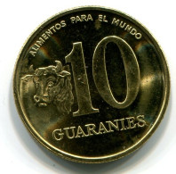 10 GUARANIES 1996 PARAGUAY UNC Münze #W11419.D.A - Paraguay