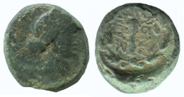 WREATH Auténtico Original GRIEGO ANTIGUO Moneda 3.9g/15mm #NNN1439.9.E.A - Griekenland
