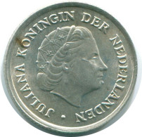 1/10 GULDEN 1970 NIEDERLÄNDISCHE ANTILLEN SILBER Koloniale Münze #NL12998.3.D.A - Antilles Néerlandaises