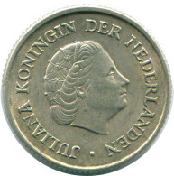 1/4 GULDEN 1963 NETHERLANDS ANTILLES SILVER Colonial Coin #NL11192.4.U.A - Niederländische Antillen