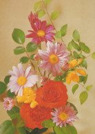 FLOWERS Vintage Ansichtskarte Postkarte CPSM #PAS103.A - Fiori