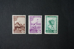 (T1) Portuguese Guiné - 1948 Motifs & Portraits $05, $10, $35 - MH - Portugiesisch-Guinea
