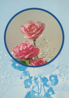 FLOWERS Vintage Ansichtskarte Postkarte CPSM #PAS043.A - Fiori