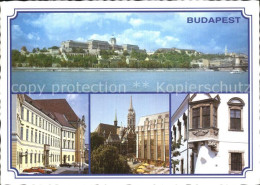 72583795 Budapest Donau Palast Gebaeude Erker Kirche Budapest - Hongrie