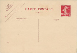 France Entier Postal CPRP1 Date 021 CP1 N** Petit Pli D'angle, Voir Scan - Standard- Und TSC-AK (vor 1995)