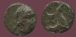Alexander Cornucopia Bronze GREC ANCIEN Pièce 0.9g/9mm #ANT1506.9.F.A - Greche