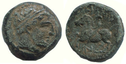 MACEDONIAN KINGDOM PHILIP II 359-336 BC APOLLO HORSEMAN 5.9g/17mm #AA008.58.E.A - Greche