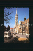 72583779 Budapest Matyas Templom Matthiaskirche Denkmal Reiterstandbild Budapest - Hungary