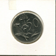 50 CENTS 1966 SOUTH AFRICA Coin #AS275.U.A - Sud Africa