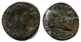 CONSTANS MINTED IN THESSALONICA FOUND IN IHNASYAH HOARD EGYPT #ANC11886.14.U.A - The Christian Empire (307 AD Tot 363 AD)