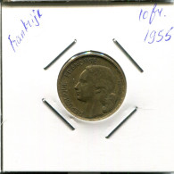 10 FRANCS 1955 FRANCIA FRANCE Moneda #AP010.E.A - 10 Francs