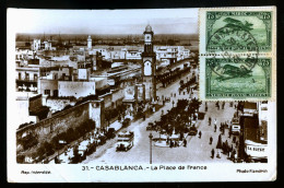 1042 - MAROC -  CASABLANCA - La Place De France - Casablanca