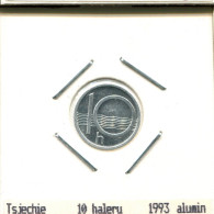 10 HALERU 1993 TSCHECHOSLOWAKEI CZECHOSLOWAKEI SLOVAKIA Münze #AS550.D.A - Tschechoslowakei