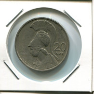 20 DRACHME 1973 GREECE Coin #AR556.U.A - Greece
