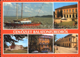 72583757 Balatonfuered Segelboot Hotel Restaurant Ruine Budapest - Hongrie