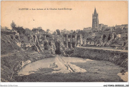 AAJP2-16-0159 - SAINTES - Les Arènes Et Le Clocher Saint-Eutrope - Saintes