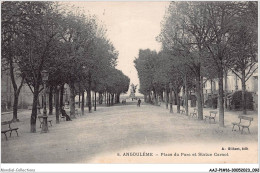 AAJP1-16-0046 - ANGOULEME - Place Du Parc Et Statue Carnot - Angouleme