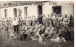 La Cavalerie Carte Photo Camp Du Larzac Très Animée Militaria Classe 1927 En 1936 - La Cavalerie