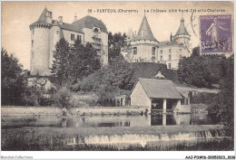 AAJP11-16-0881 - VERTEUIL - Le Château Côté Nord-Est Et La Charente - Autres & Non Classés