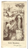 Image Religieuse   -  Sainte Bernadette Soubirous - Devotion Images