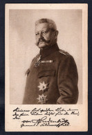 Germany 1918 Generalfeldmarschall Paul Von Hindenburg. Bochum. Feldpost Old Postcard  (h3605) - Figuren