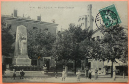 CARTE BOURGOIN - 38 - PLACE CARNOT - 2 SCANS-15 - Bourgoin