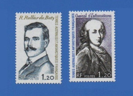 TAAF 76 + 83 NEUFS ** RALLIER DU BATY + AMIRAL D'ENTRECASTEAUX - Unused Stamps