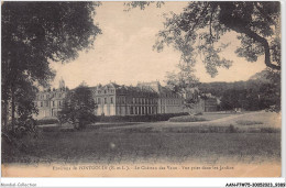 AANP7-75-0628 - PONTGOUIN - Le Chateau Des Vaux -Vue Dans Les Jardins - Autres & Non Classés
