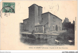AAJP7-16-0557 - Château De LANGELY - Propriété De Mr Paul Déroulède - Autres & Non Classés