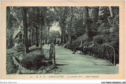 AAJP6-16-0460 - ANGOULEME - Le Jardin Vert - Allée Centrale - Angouleme