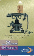 203 Maroc,Marokko.Morocco. Old Telephone. 20DH MarocTelecom RR - Marruecos