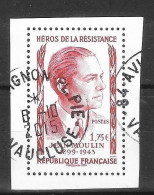 Les Trésors De La Philatélie 2015 - Feuille 3 - Jean Moulin- 1,75 Rot - Gebruikt