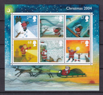 191 GRANDE BRETAGNE 2004 - Y&T BF 27 - Noel Pere Noel - Neuf ** (MNH) Sans Charniere - Unused Stamps